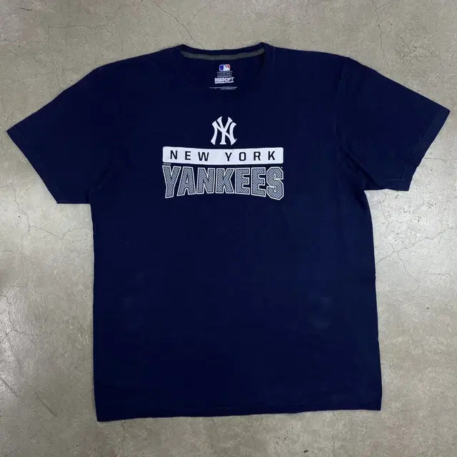 Vtg 빈티지 mlb 머천다이스 뉴욕양키스 네이비 반팔티