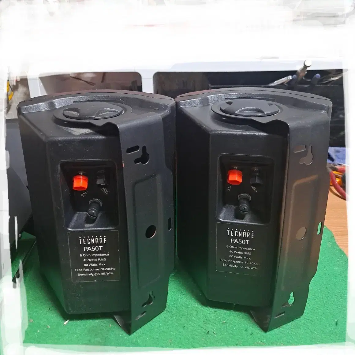 PA50T 벽거리스피커 1통40w TECNARE 벽거리포함