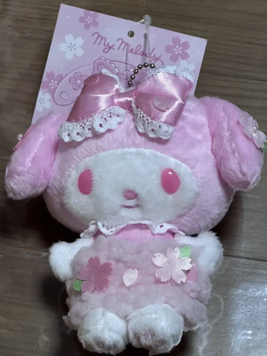 (Authentic) 2022 Sanrio Cherry Blossom Series Mascot Holder My Melody