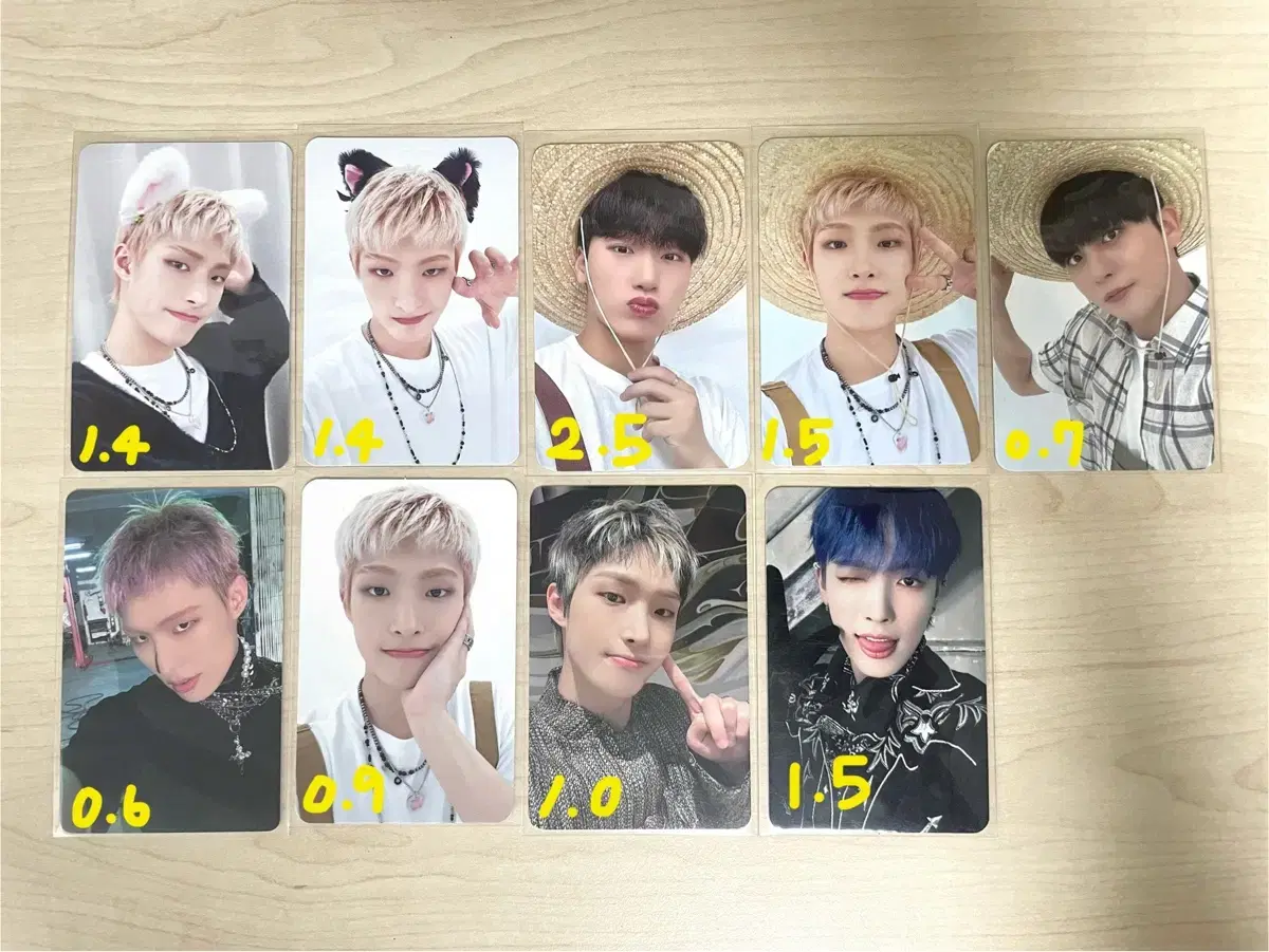 ATEZ ATEZ photocard wts Bouncy Outlaw pre-order benefit Unreleased Photocard