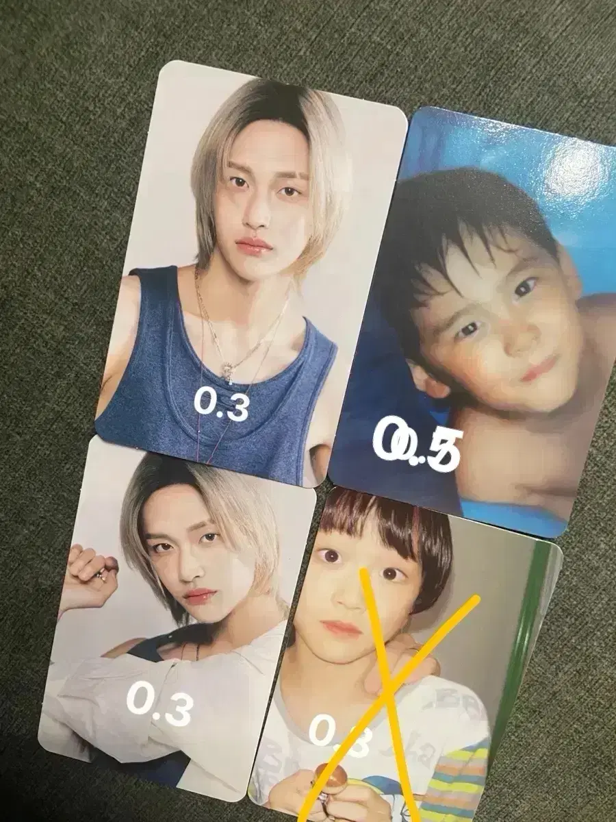 BabyRize Photocard Confor wonbin eunseok WTS