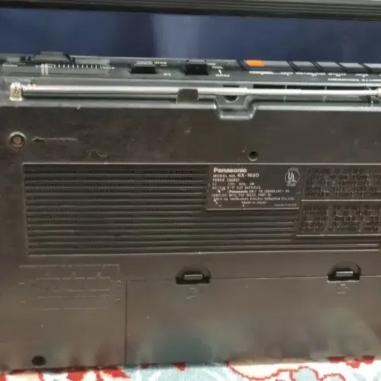 파라소닉 fm-am라디오 카세트 rx-1650