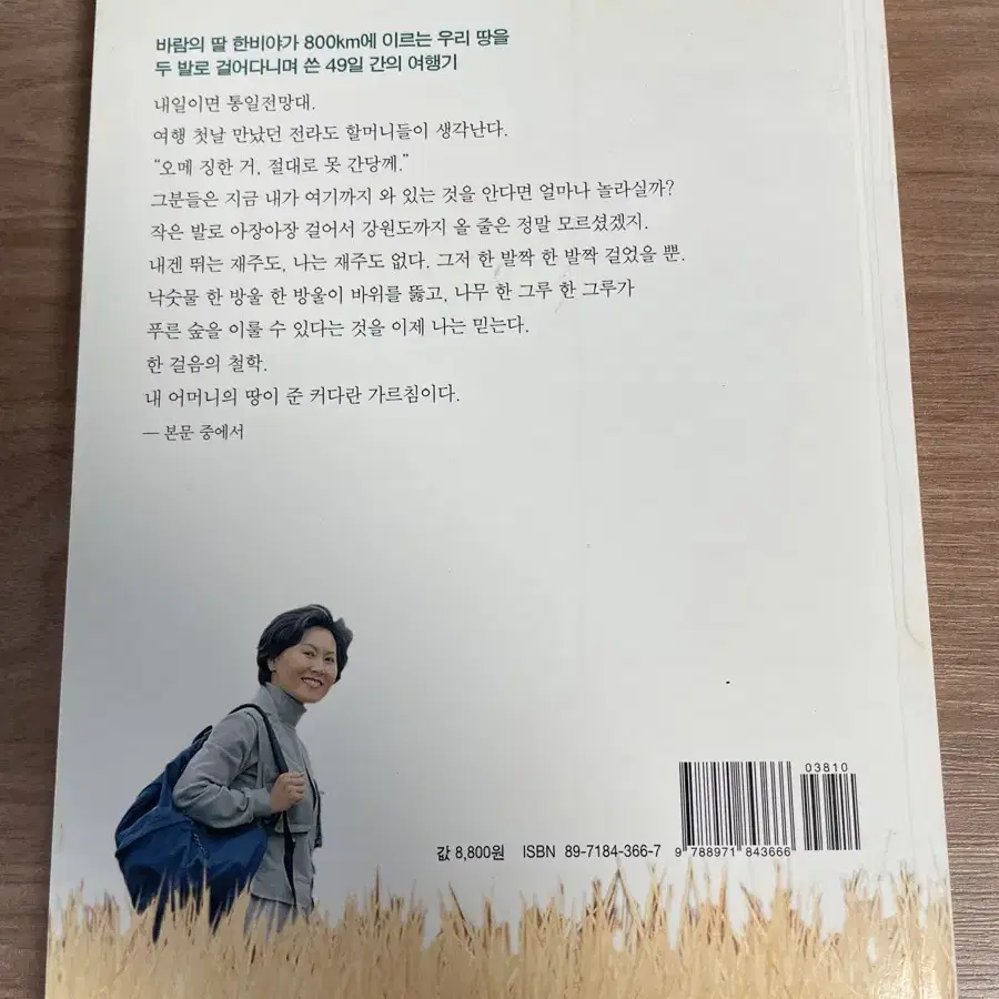 바람의 딸, 우리 땅에 서다