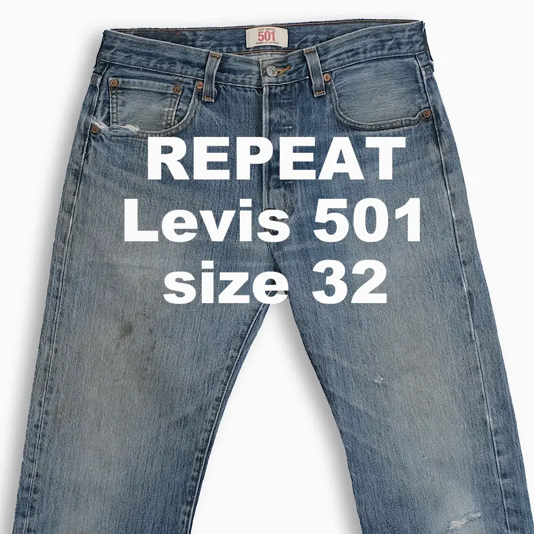 Vintage Levi's 501 Medium Blue 32 Size LV50133300