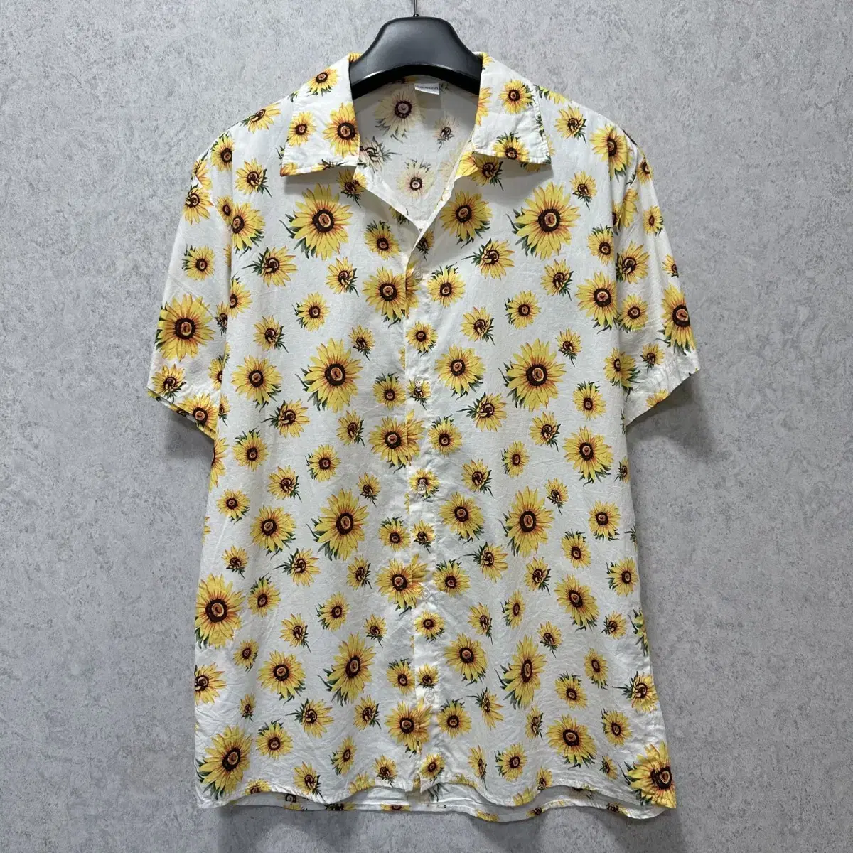 105 Sunflower Pattern Men's Hawaiian Shirt