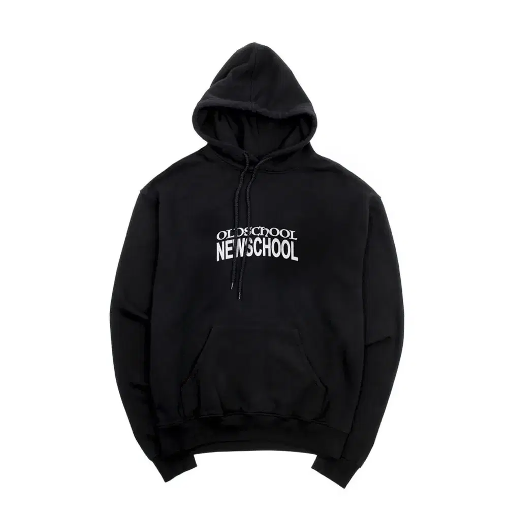 수베니어오피셜 oldschool newschool 후드티 BK XL