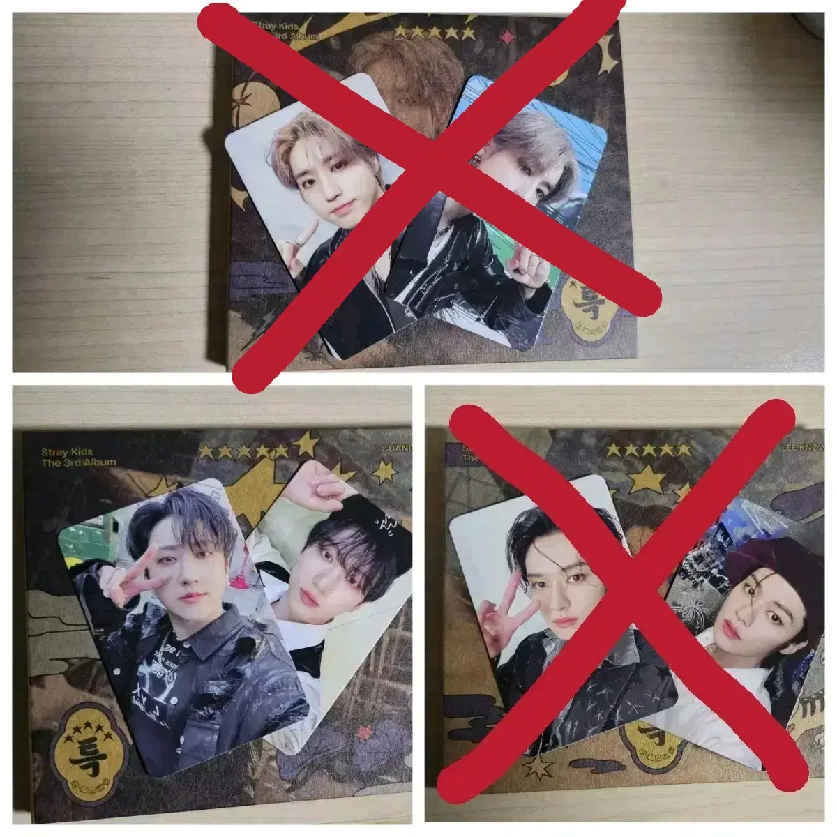 Straykids lee know, han, changbin special 5star digipack unsealed album full set