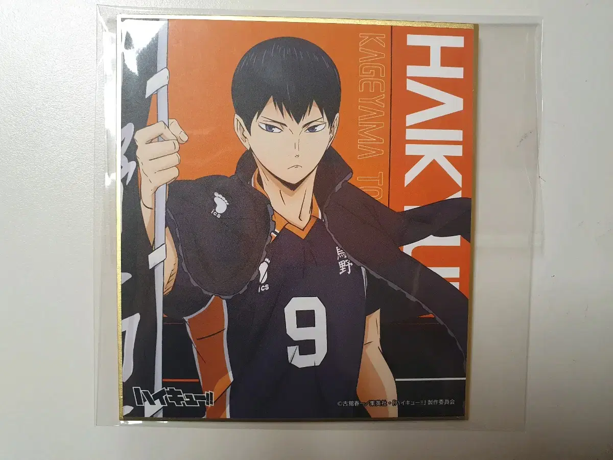 Haikyuu Kageyama Color Paper