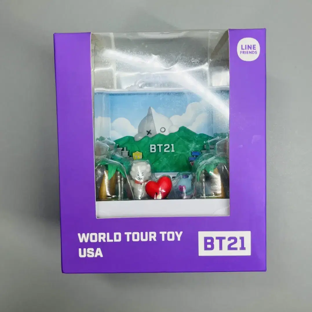 BT21 월드 투어 토이 미국 WOLD TOUR TOY USA 피규어