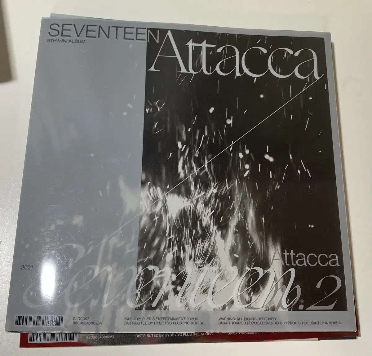 Seventeen Attacca Op.2 album (unsealed)