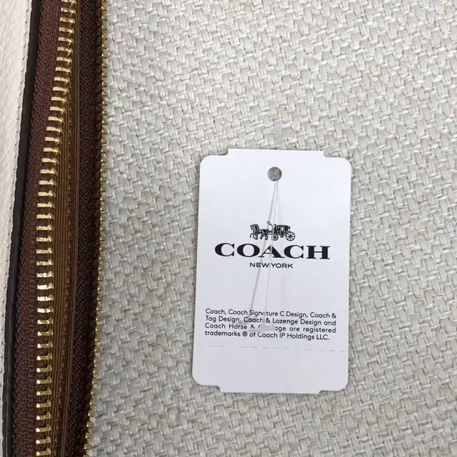 COACH 코치가방 반달 구미베어 라지 위슬렛 30 클러치백 F77886