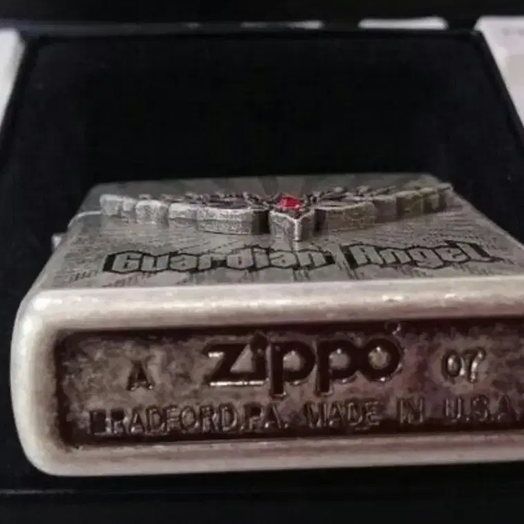 zippo 가디언엔젤 엔틱 지포라이터