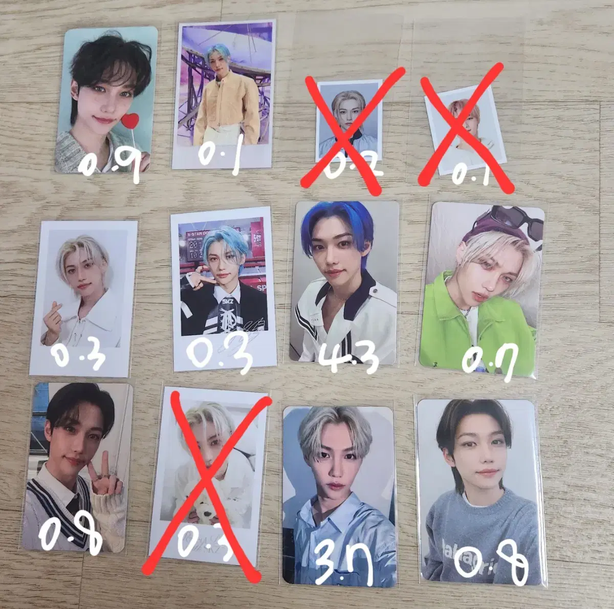 skz felix i.n photocard wts yongbok unreleased photocard 증사 인생사웨 네시픽