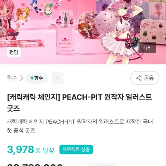 캐릭캐릭케인지 향수