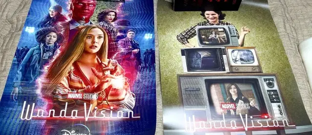 공식 완다비전 wanda vision b2 포스터 메인 케릭터 애거사