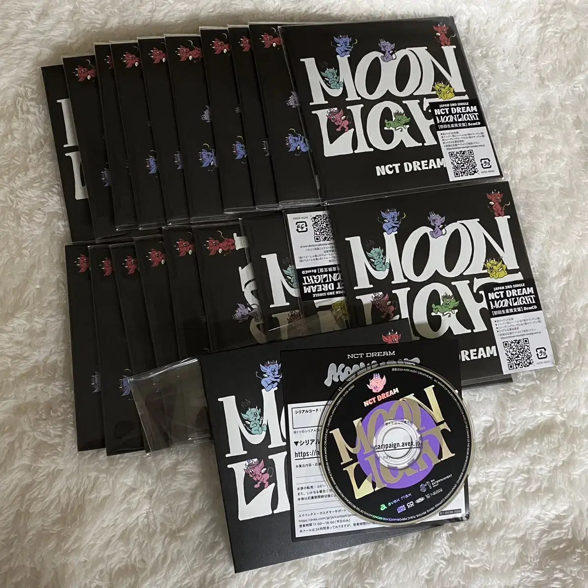 NCT Dream Moonlight Moonlight Japan album 8cm unsealed album WTS