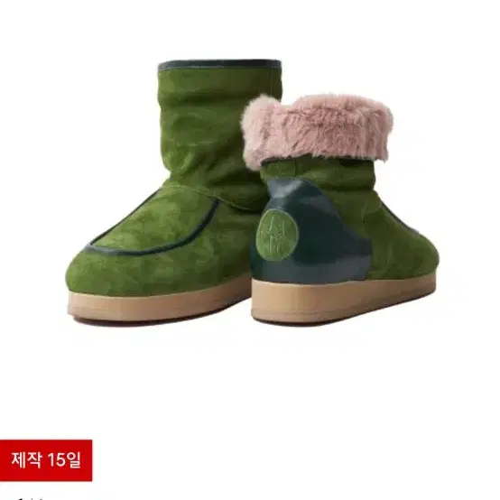 LECYTO COLOR MIXED FUR BOOTS_[OLIVE]