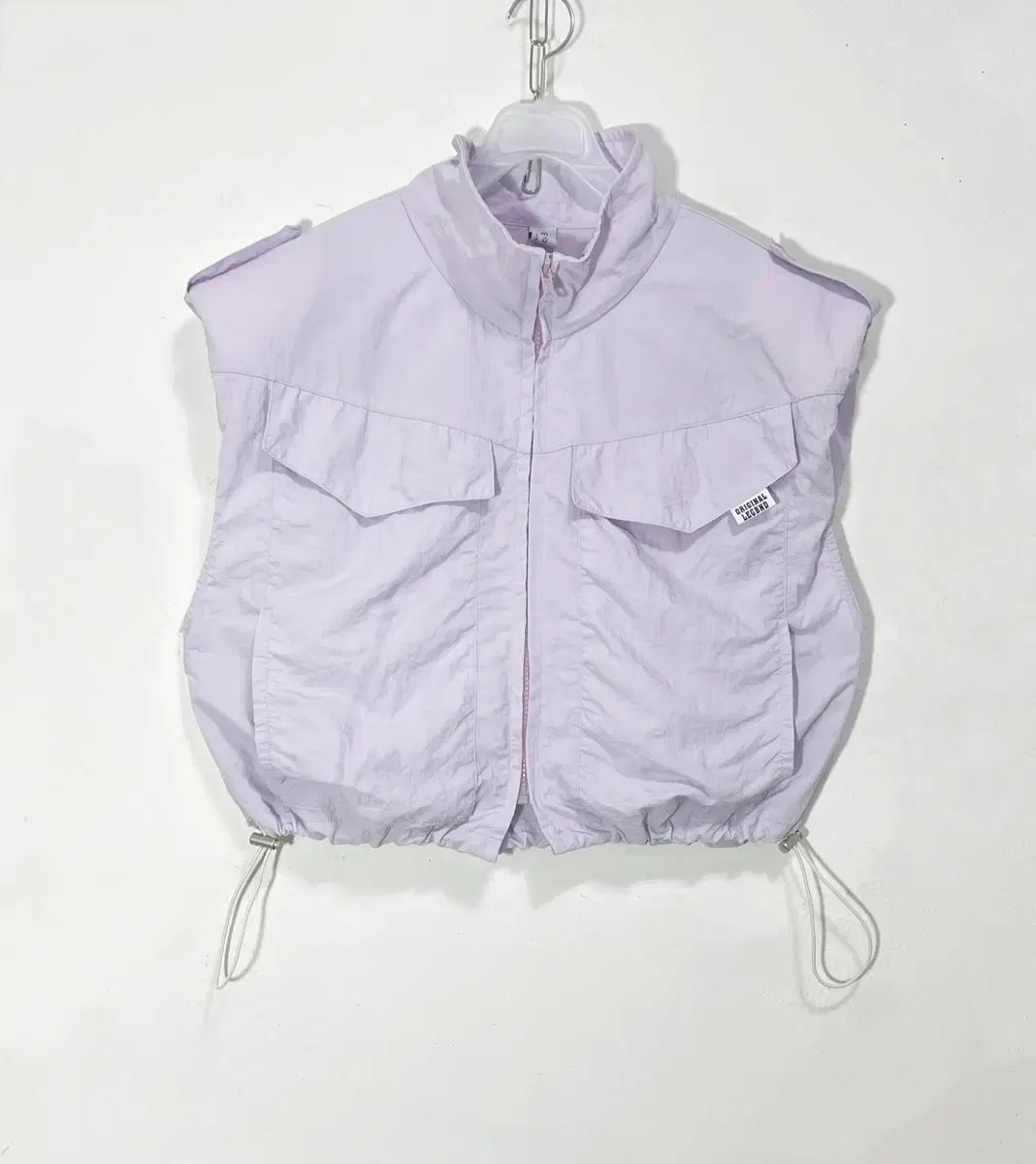 Nylon Crop String Vest G28