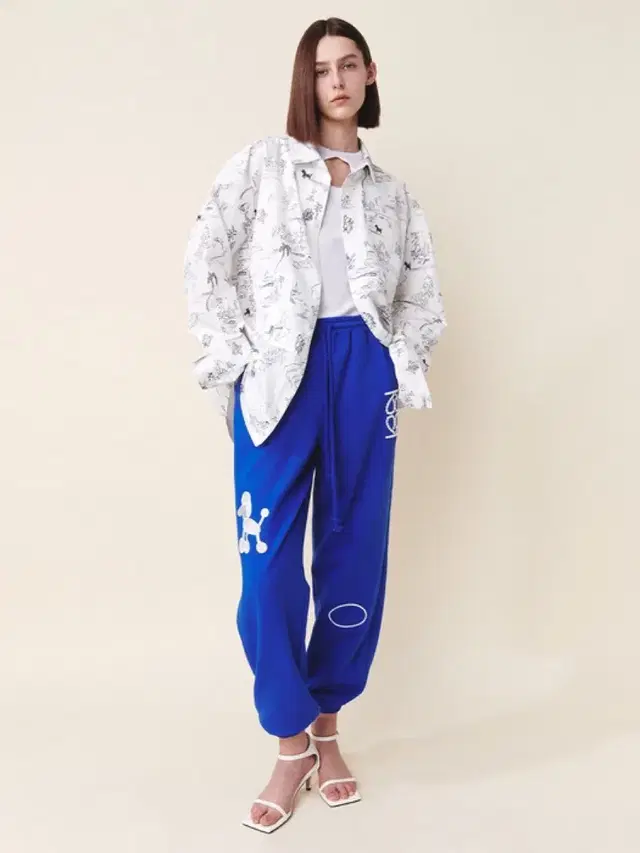 Kijun poodle sweat pants/ 기준 츄리닝 스웻팬츠