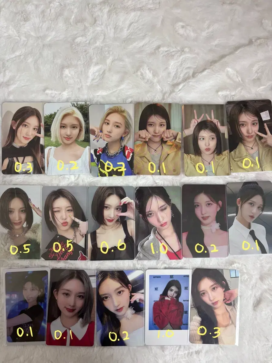 ive gaeul photocard wts