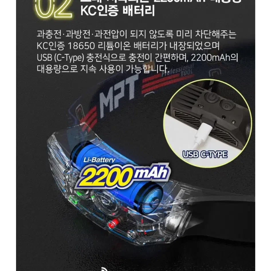 MPT헤드램프 (새상품)