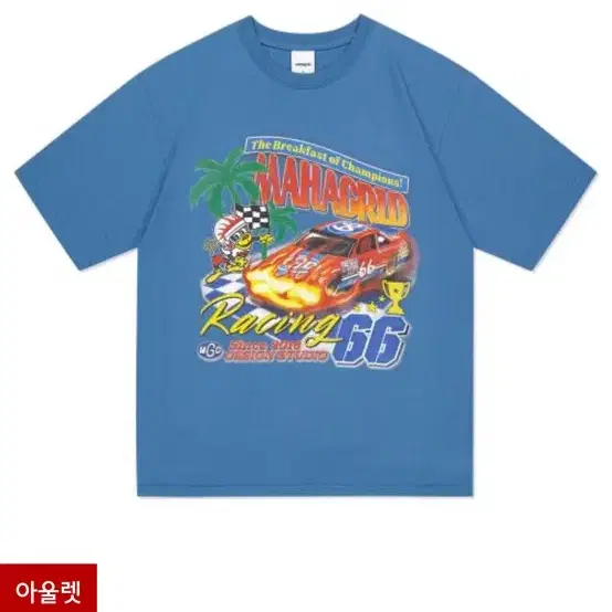 마하그리드 RACING TEE BLUE(MG2DMMT502A)