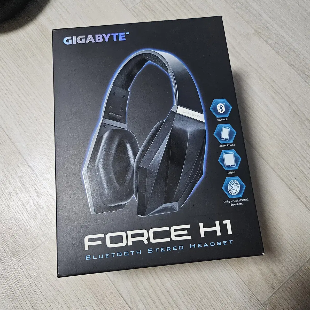 기가바이트 FORCE H1 블루투스 헤드셋 팝니다