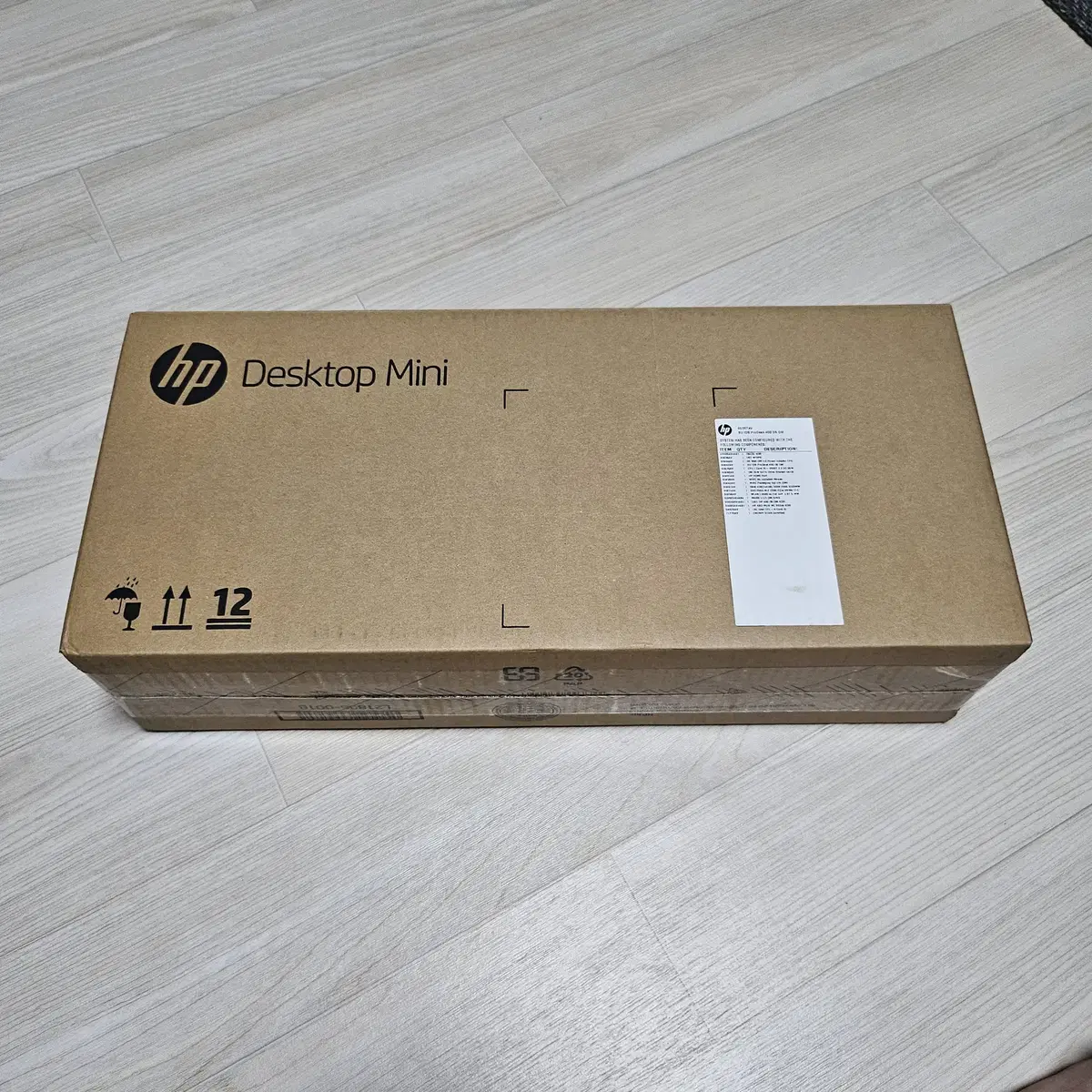 2번 사용한 HP prodesk 400 Desktop mini G5