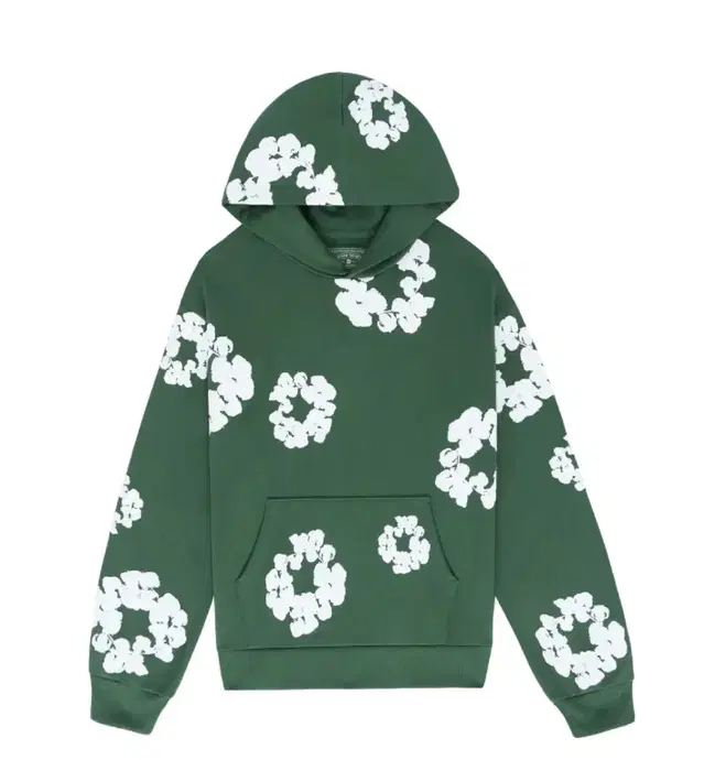 Denim tears green hoodie 데님 티어스 그린 후드티