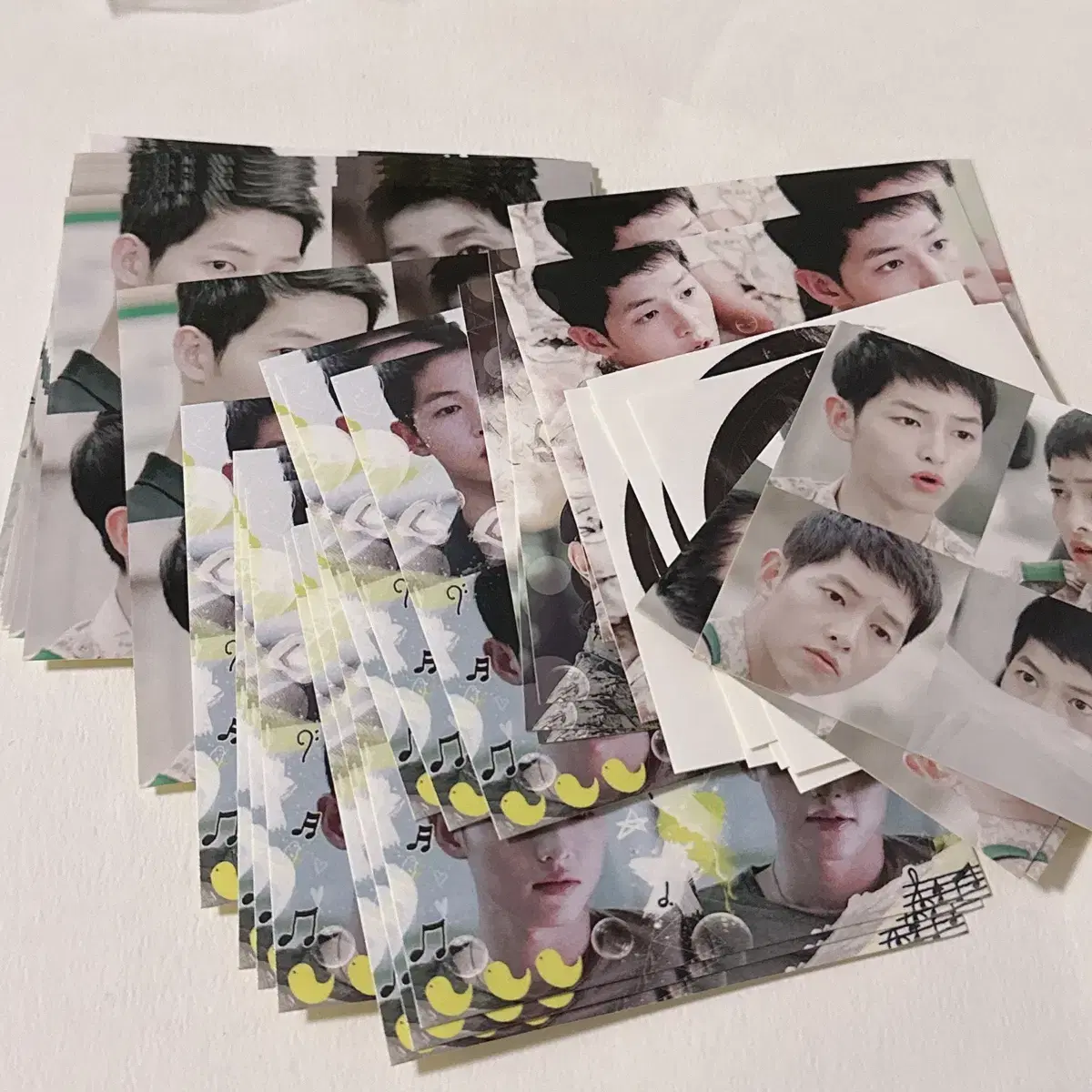 Song Joong Ki Merchandise unofficial goods sticker Fans Instagram