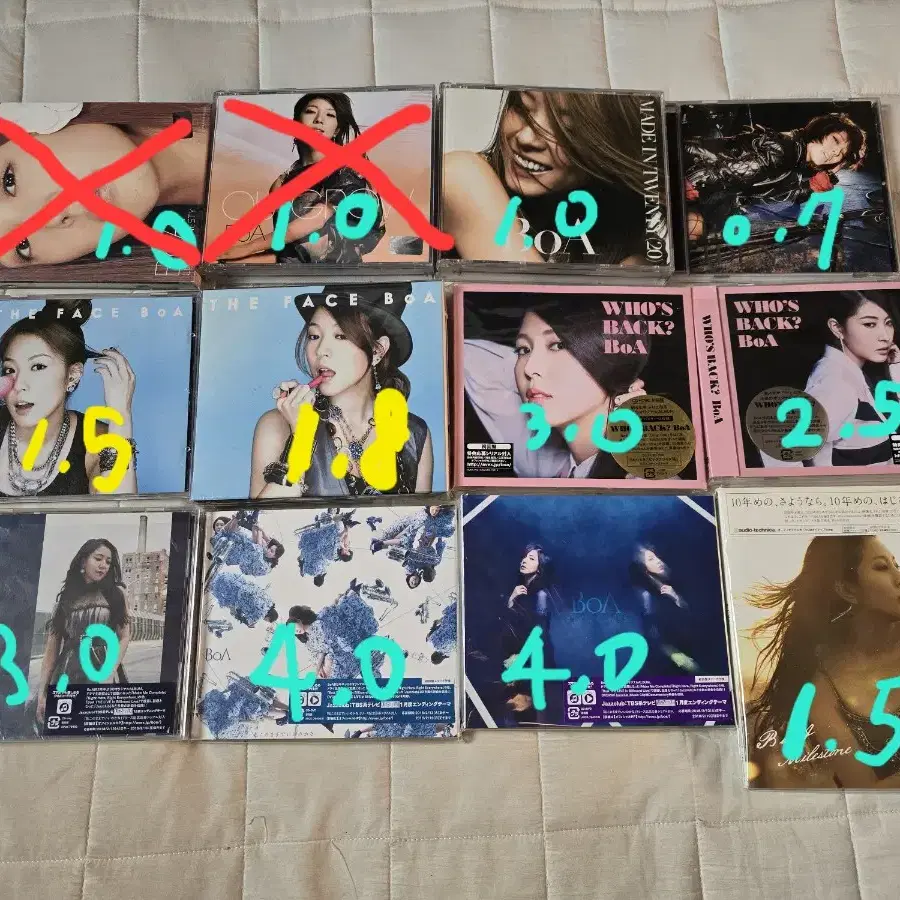 보아 BoA CD DVD Blu-ray 블루레이