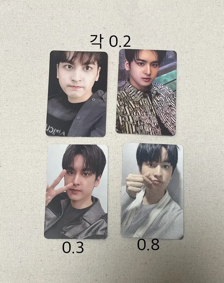 iKON jung chanwoo photocard Necut Pola