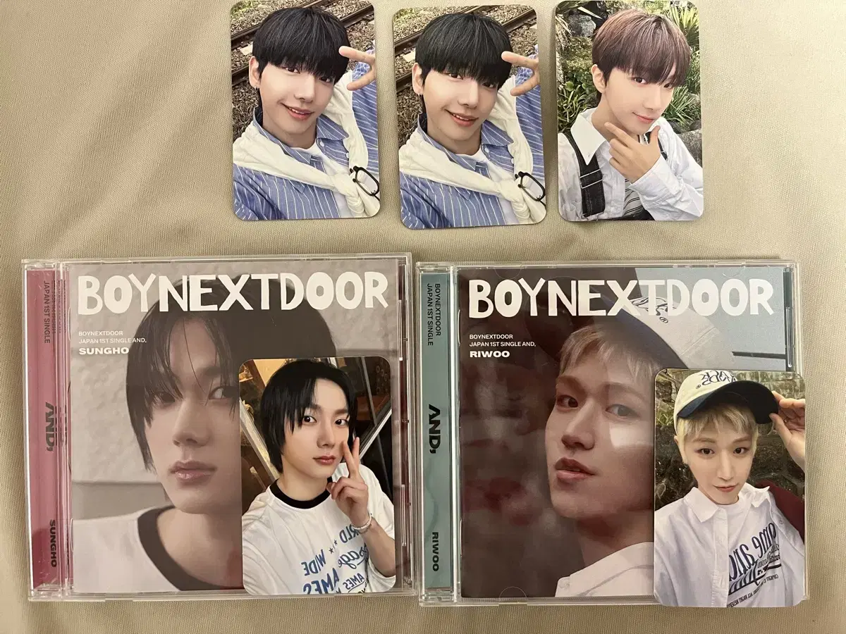 boynextdoor boynextdoor japan album solo vahn album+photocard