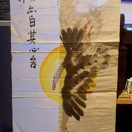 동양화 화조도 그림