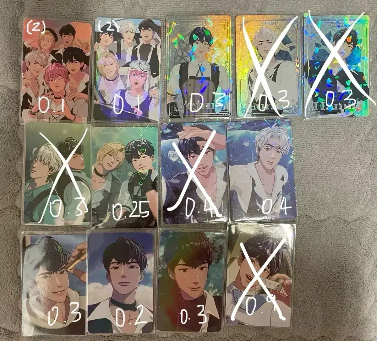 Plave yejun eunho hamin Weforop photocard Six Yeoreum photocard Starshard