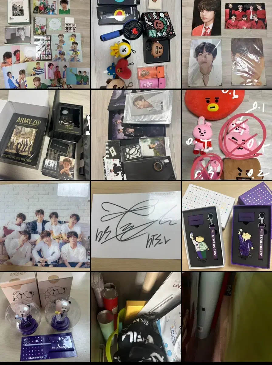 Get rid of your bangtan stuff for cheap.