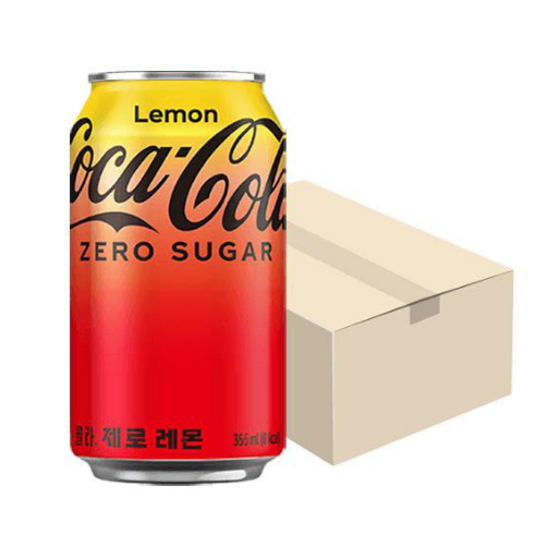 무료배송-코카콜라 제로 레몬 355ML 24캔