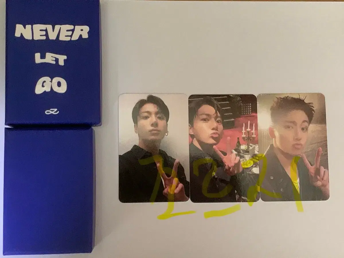 Jungkook Never let go photocard sell