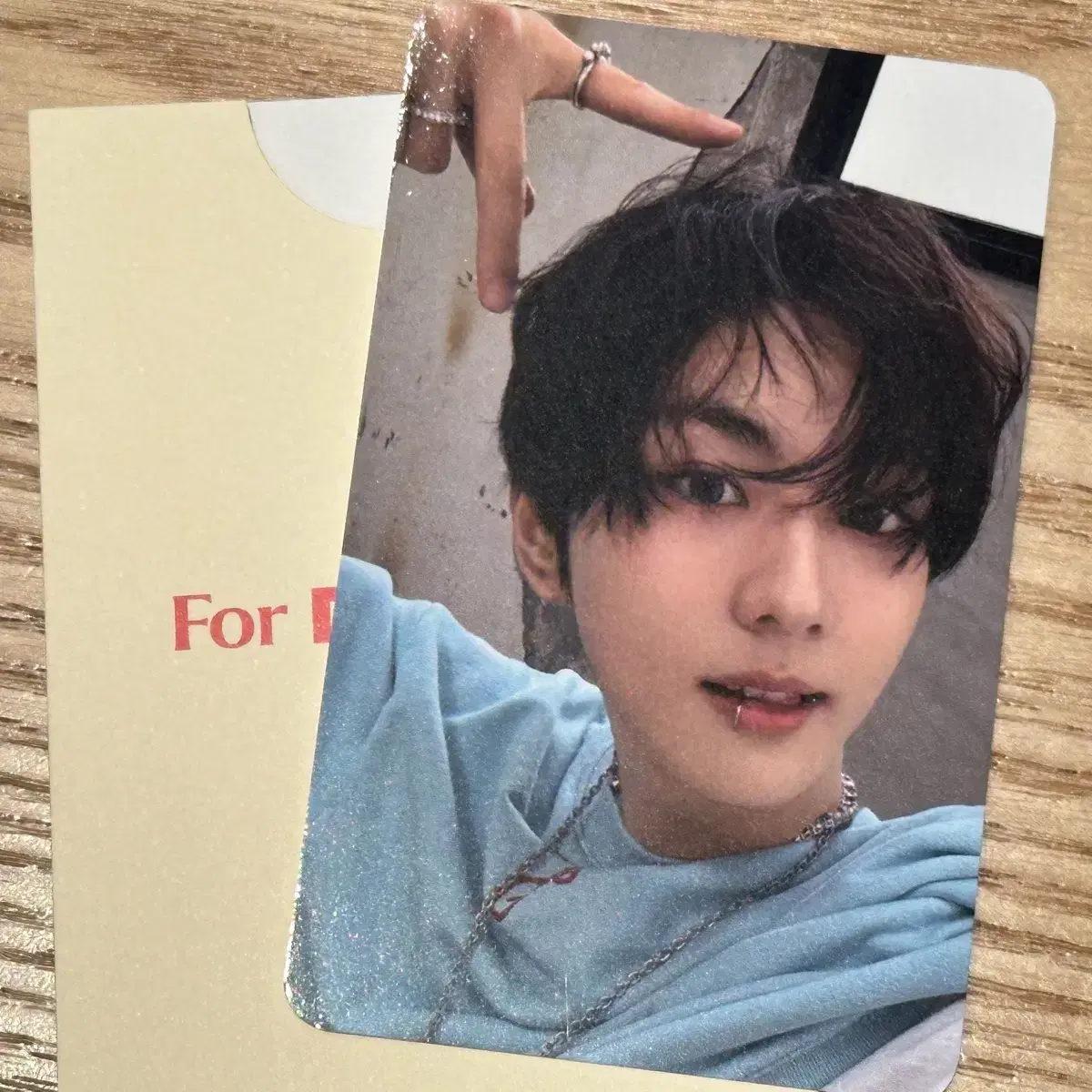 enhypen yang jungwon jungwon broadcast photocard wts