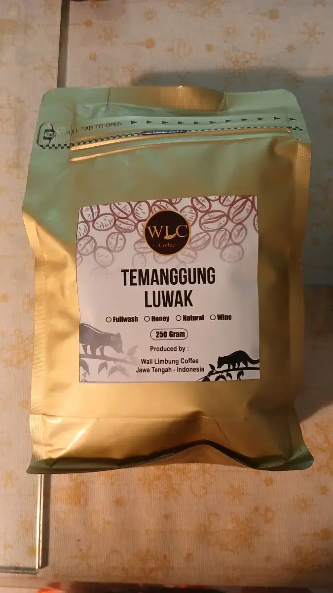 TEMANGGUNG LUWAK 250g + Coffee Filter