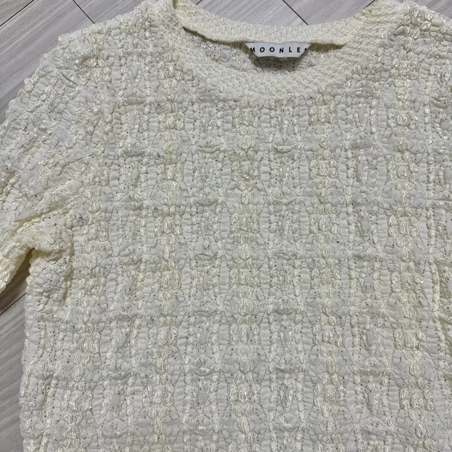 문리 레이스 탑 wrinkle lace top