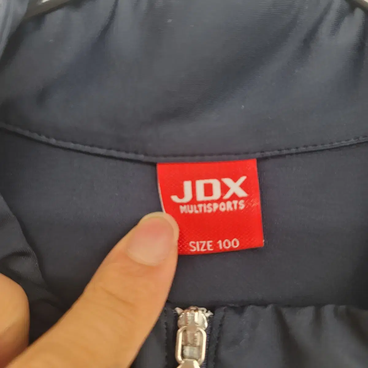 [100/L] JDX 골프 반집업 기능성 반팔티