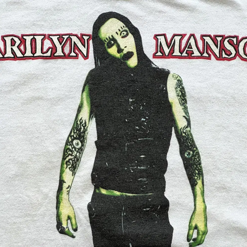 90s Marilyn Manson 마릴린맨슨 빈티지 티셔츠