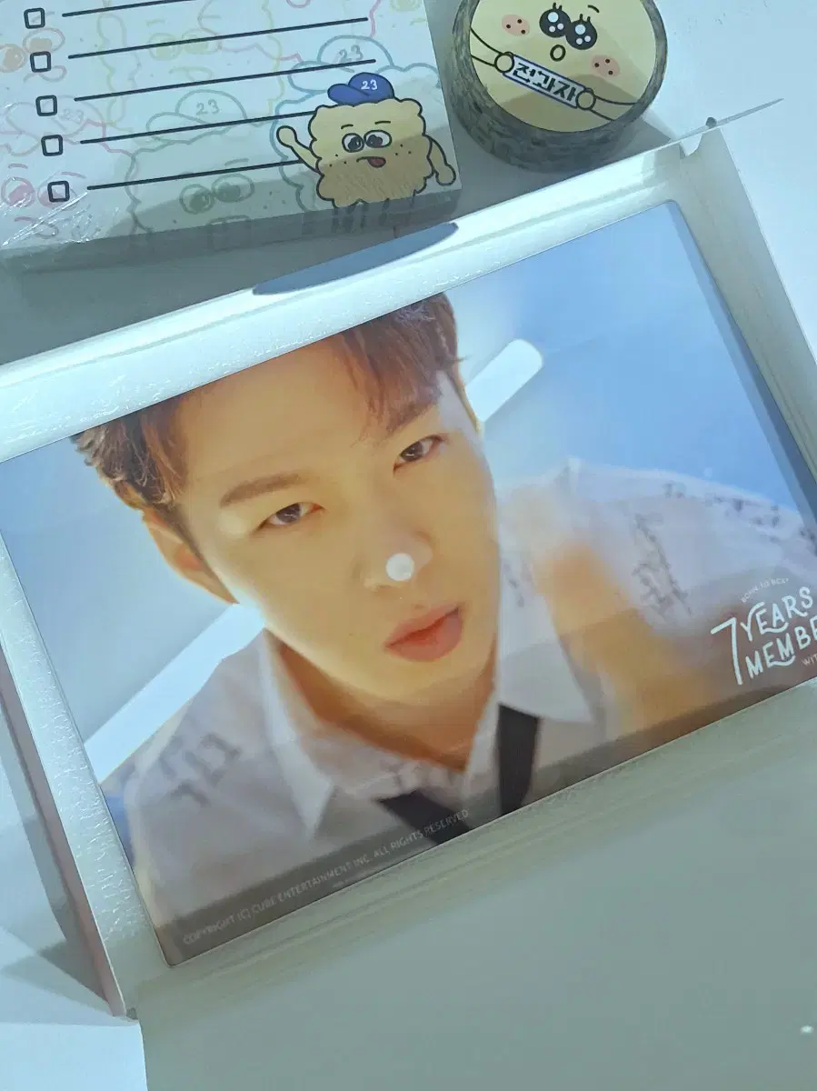 BTOB lee changsub 7th Anniversary MD Aluminum Photo Frame