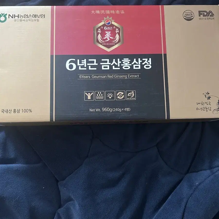 6년근 금산홍삼정 4ea