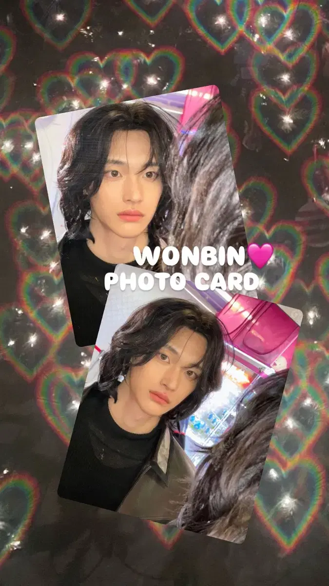 <무배,3+1> riize wonbin MirrorShot double-sided photocards/pocas