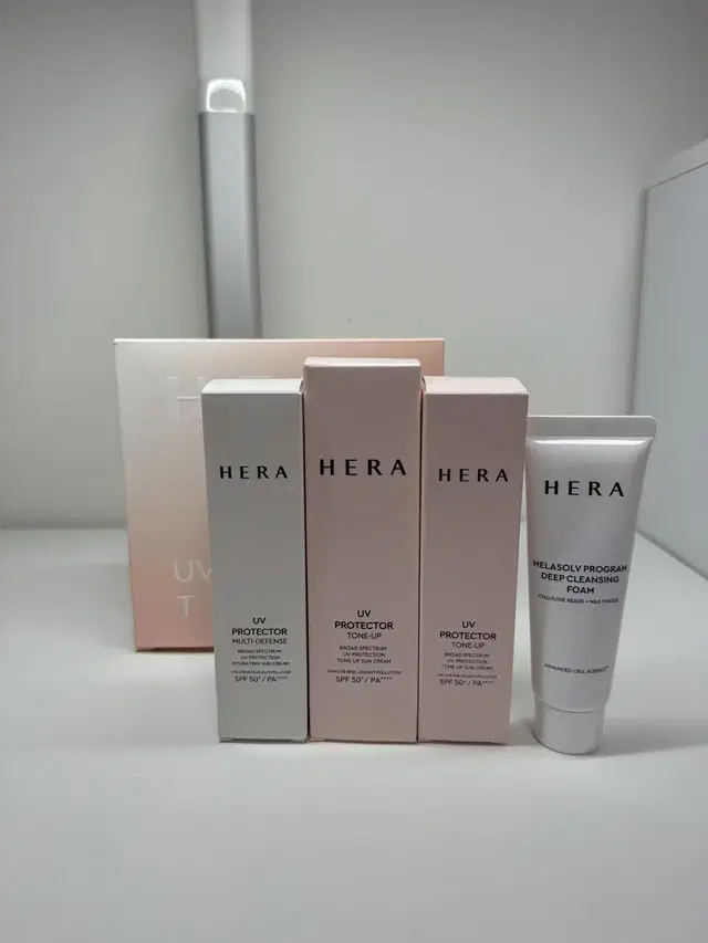 Hera 헤라 uv 프로텍터 톤업 세트