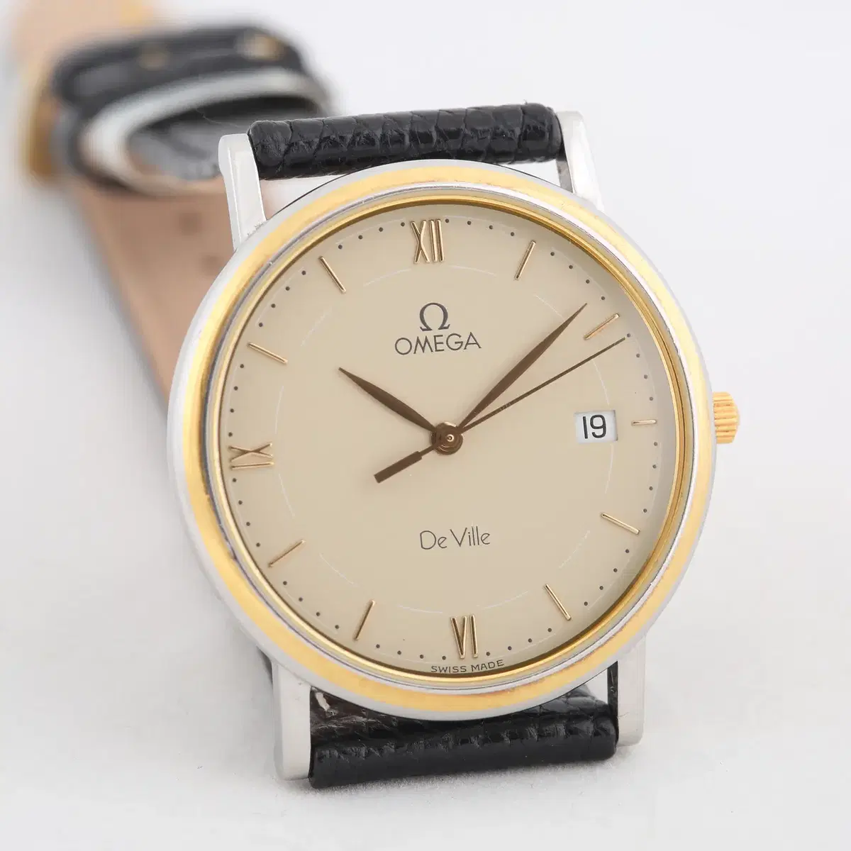 오메가 드빌 OMEGA De Ville 18K 콤비 쿼츠