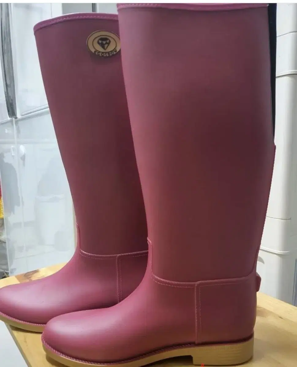 Women's rain long boots