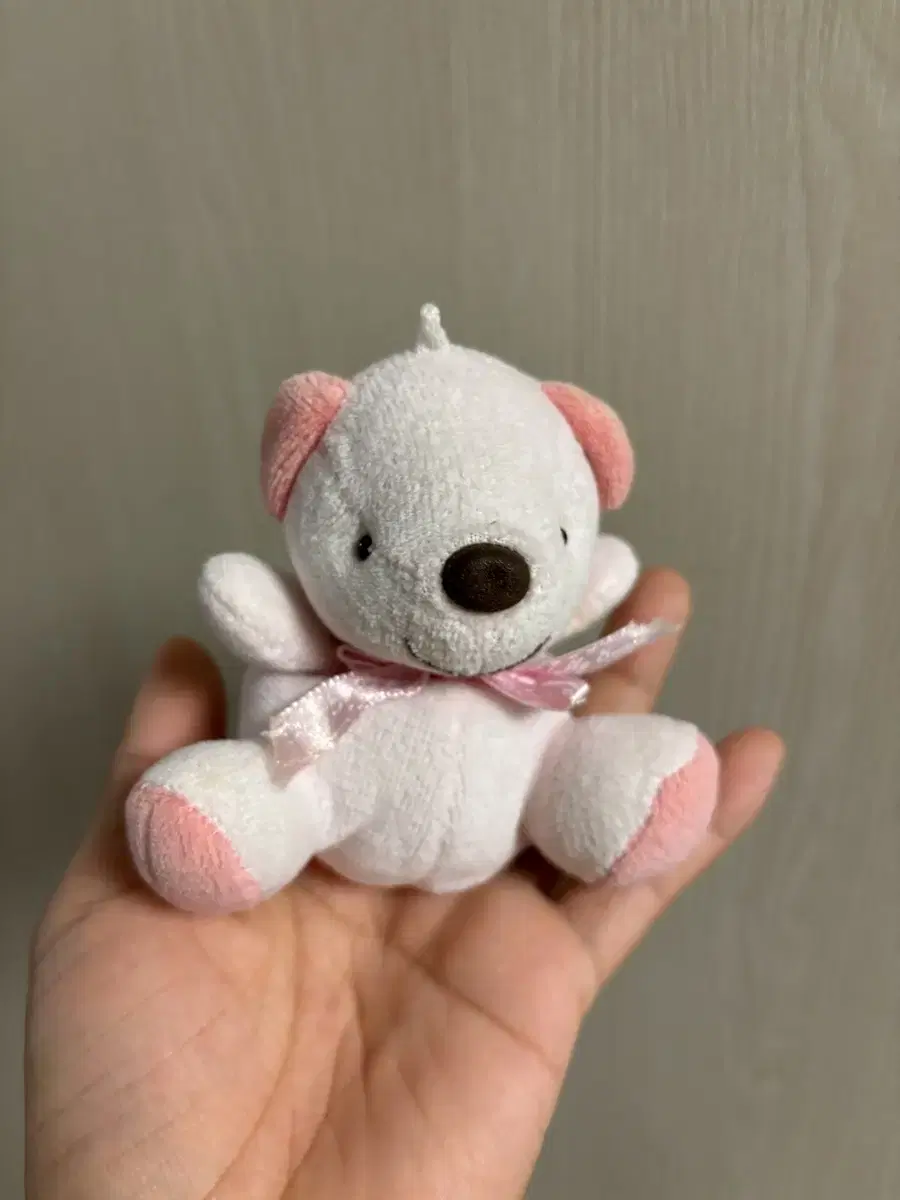 Mini Pink Bear Doll